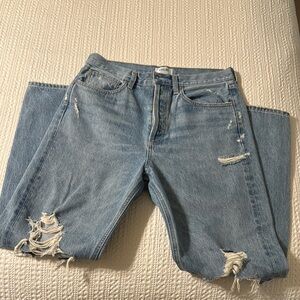 Agolde Women’s 90s Distressed Jeans